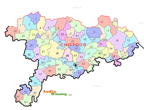 Chittoor Population (2022/2023), District Mandals List, Andhra Pradesh